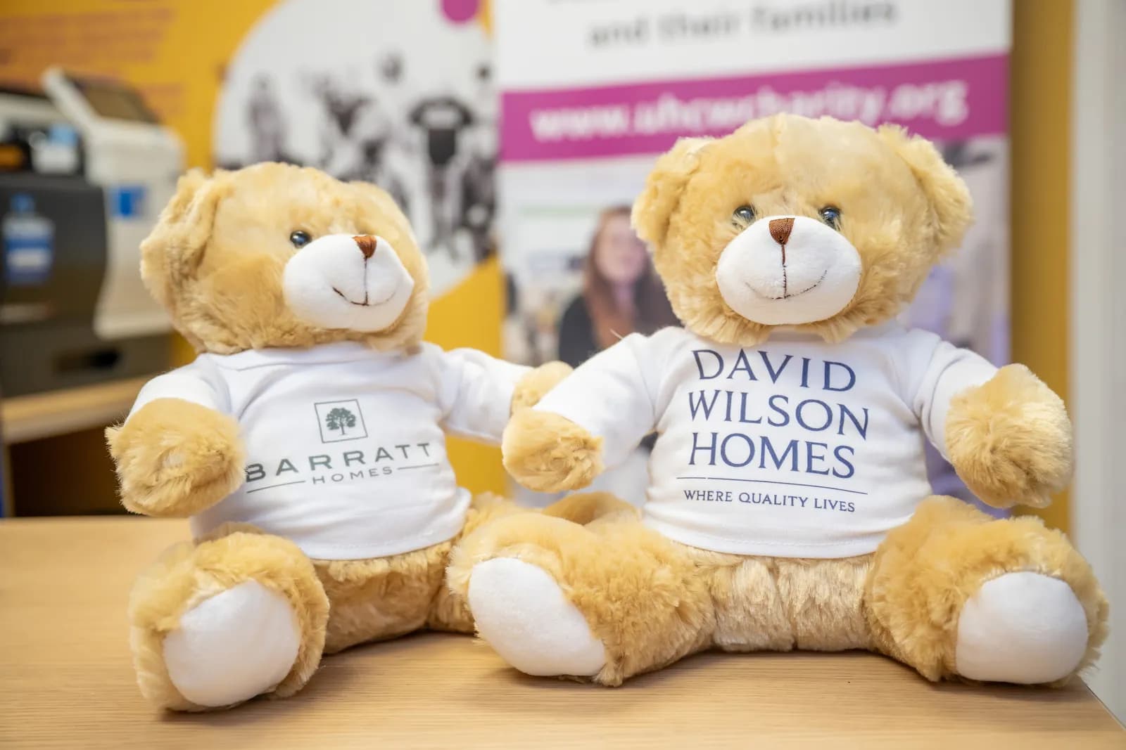 B&DWM & BWM - SGB-12468 - Barratt and David Wilson Homes donates 35 Teddy Bears to NHS Coventry