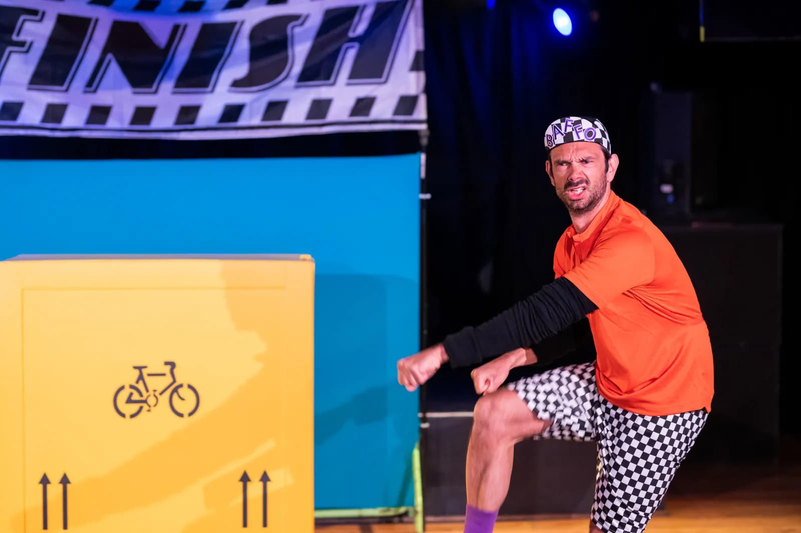 Oliver Harrison in 'On Your Bike Baffo'